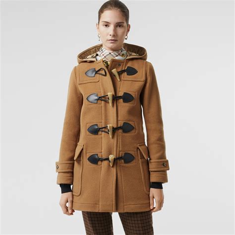 duffle coat women burberry|Burberry duffle coat sale.